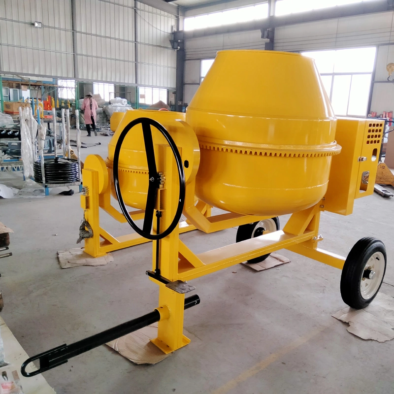 300L Diesel Gasoline Engine Mini Portable Concrete Mixer for Sale