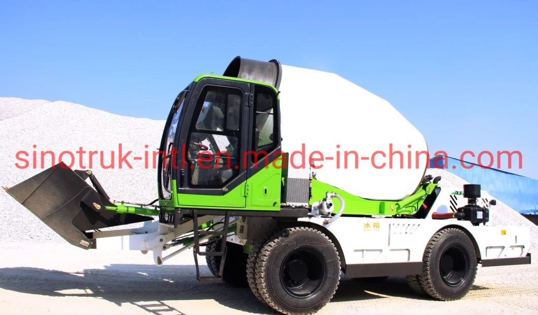 Self Loading Mobile Planetary Concrete Mixer Manufacture 6.5m3 Cement