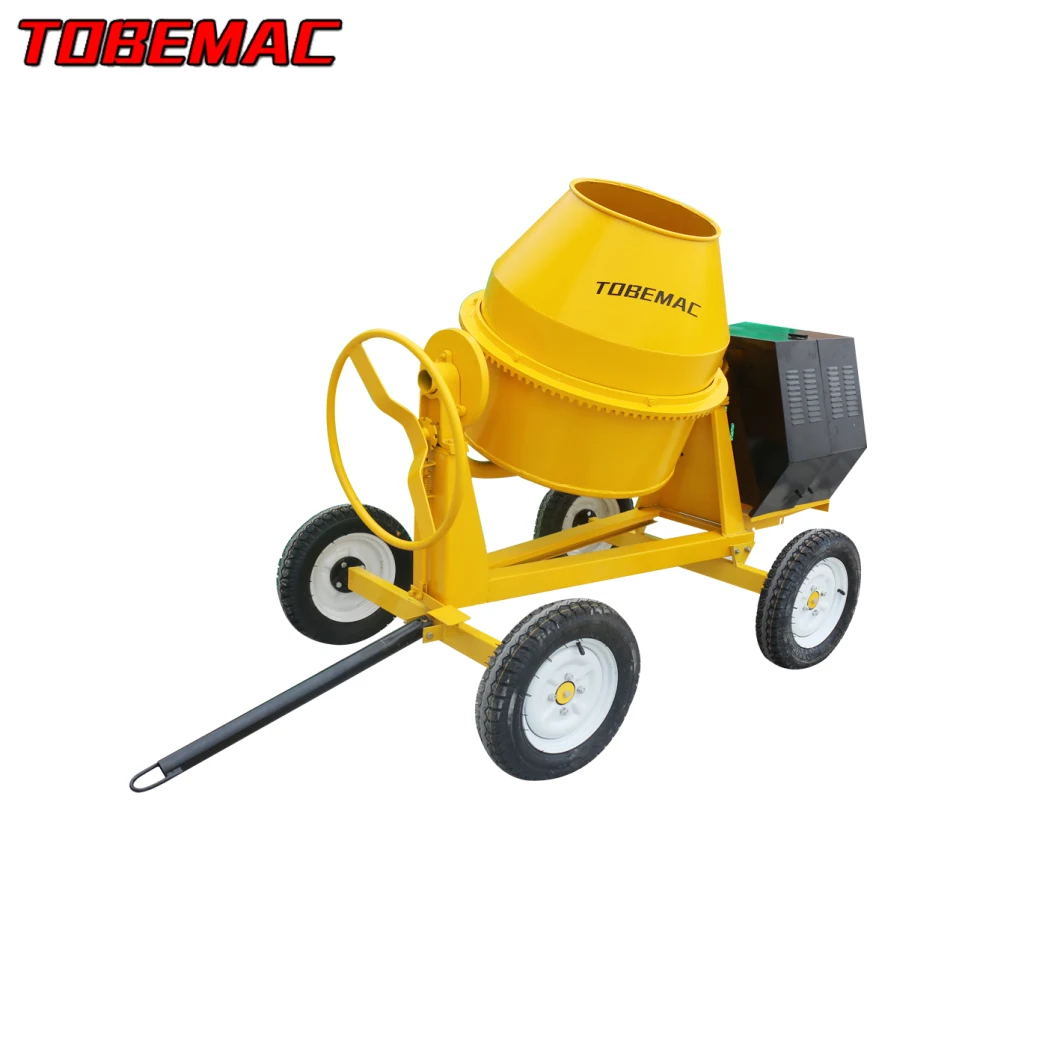 High Quality Cm350-4A Tilting Drum Concrete Mixer for Factory Price