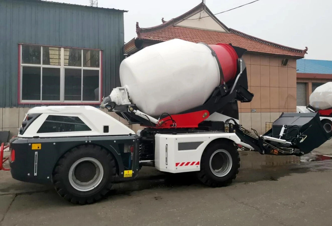 Diesel Engine Self-Loading Concrete Mixer Truck with Cheap Price