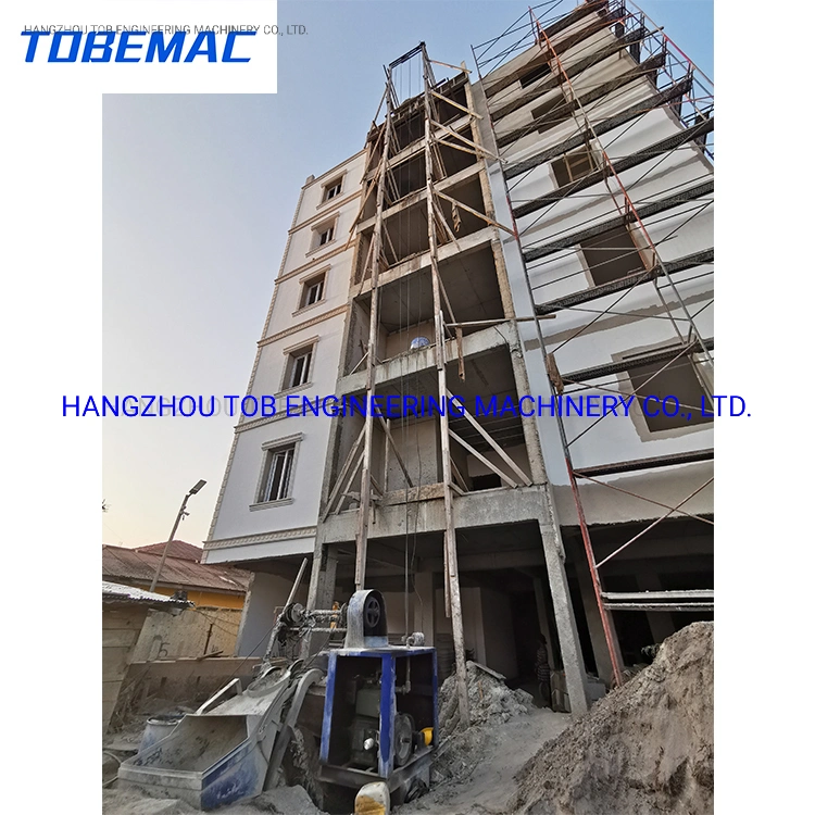 Wire Rope Lift Diesel Power Concrete Mixer, Lebanon Model