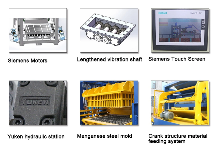 Moveable Egg Laying Block Making Machine with Diesel Engine