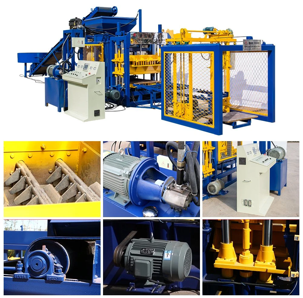 Qt4-16 Granite Block Machine Price List Concrete Brick Making Machine in Kenya