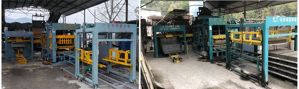 Qt12-15 Concrete Type Hollow Brick Paver Manual Electric Cover Automatic Block Making Machine